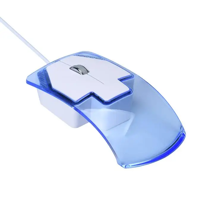 Ecosin2 HIPERDEAL Проводная игровая мышь светодиодный Оптическая Проводная игровая игра, мыши, мышь для компьютера ПК ноутбук компьютерная мышь JAN30 - Цвет: Blue