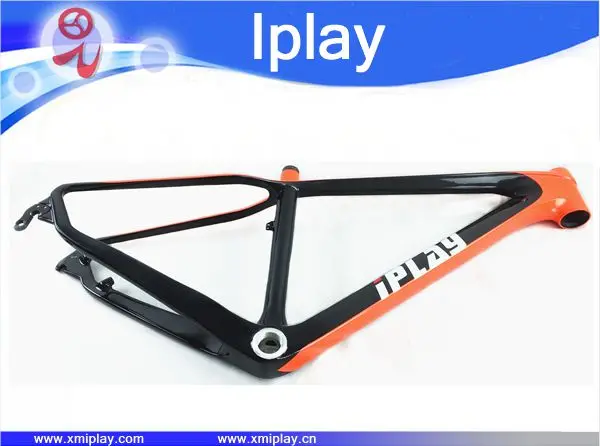 IPLAY chinese carbon frames 16 inch 26 mountain bike frameset BSA kids mtb frame 26er bicycle for 135QR | Спорт и развлечения