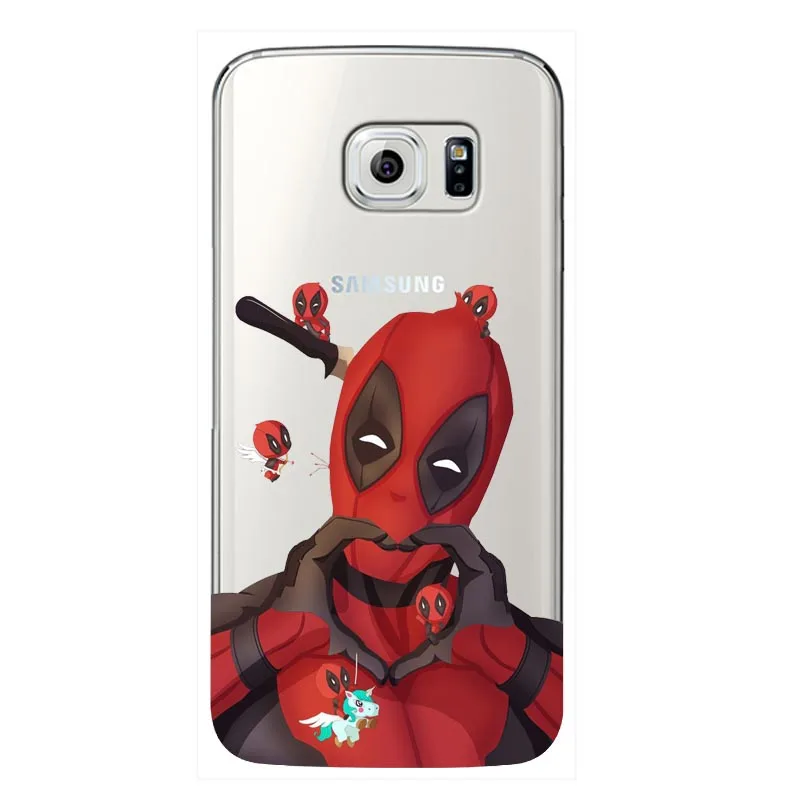 Суперклассный Мягкий силиконовый чехол для телефона Marvel Deadpool Super Hero Samsung Galaxy A30 A50