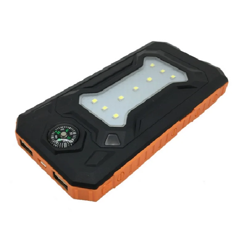 12000mAh Солнечное зарядное устройство портативный солнечный внешний аккумулятор