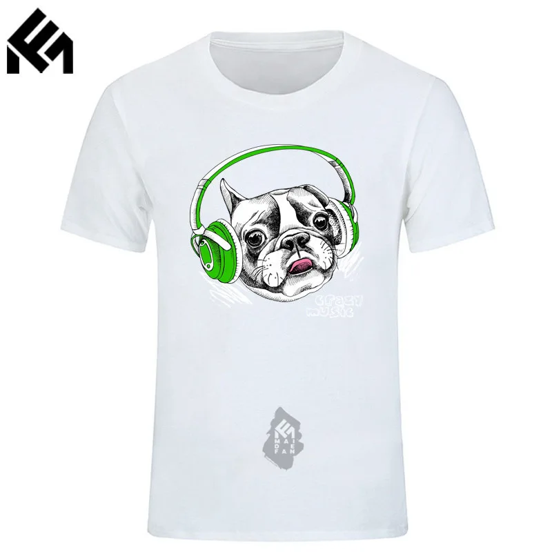 Мужская футболка Экран печать футболки Мужчины Изделие из хлопка с короткими