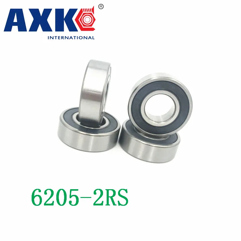 Подшипник фрикциона 6205rs (2 шт.) 25x52x15 мм радиальный шарикоподшипник 6205 2rs 6205rz 180205 Rz Rs