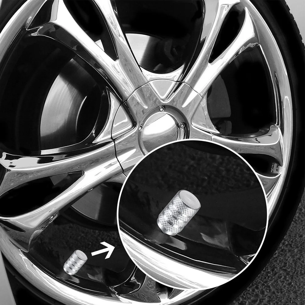 8 шт колпачки на стержень клапана шины алюминиевые автомобильные пылезащитные