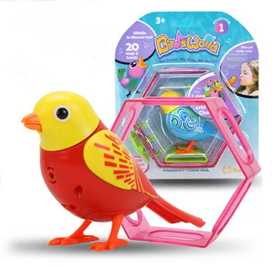 20 Голосовое управление песни звук чирпинг пение музыка птица забавная