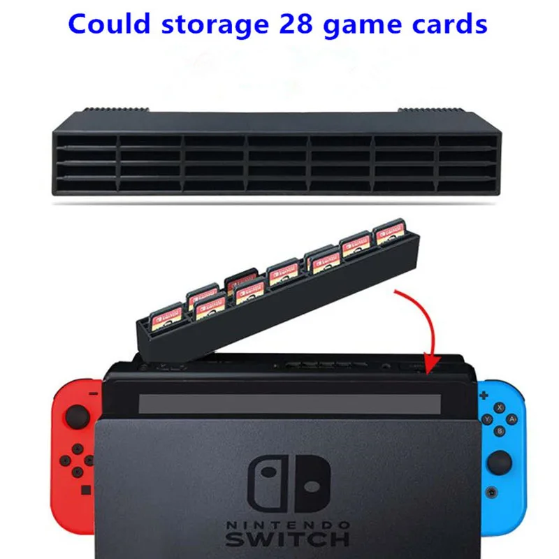 Док-станция для Nintendo Switch 28 слотов игровых карт | Электроника