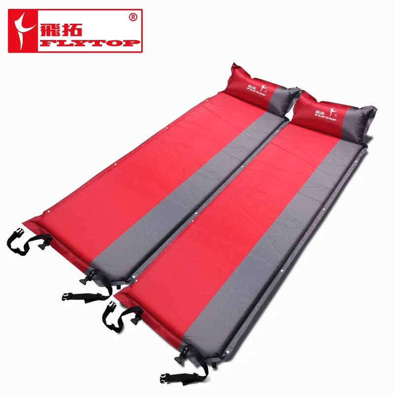 

Flytop Hot sale (170+25)*65*5cm single person automatic inflatable mattress outdoor camping fishing beach mat on sale/ wholesale