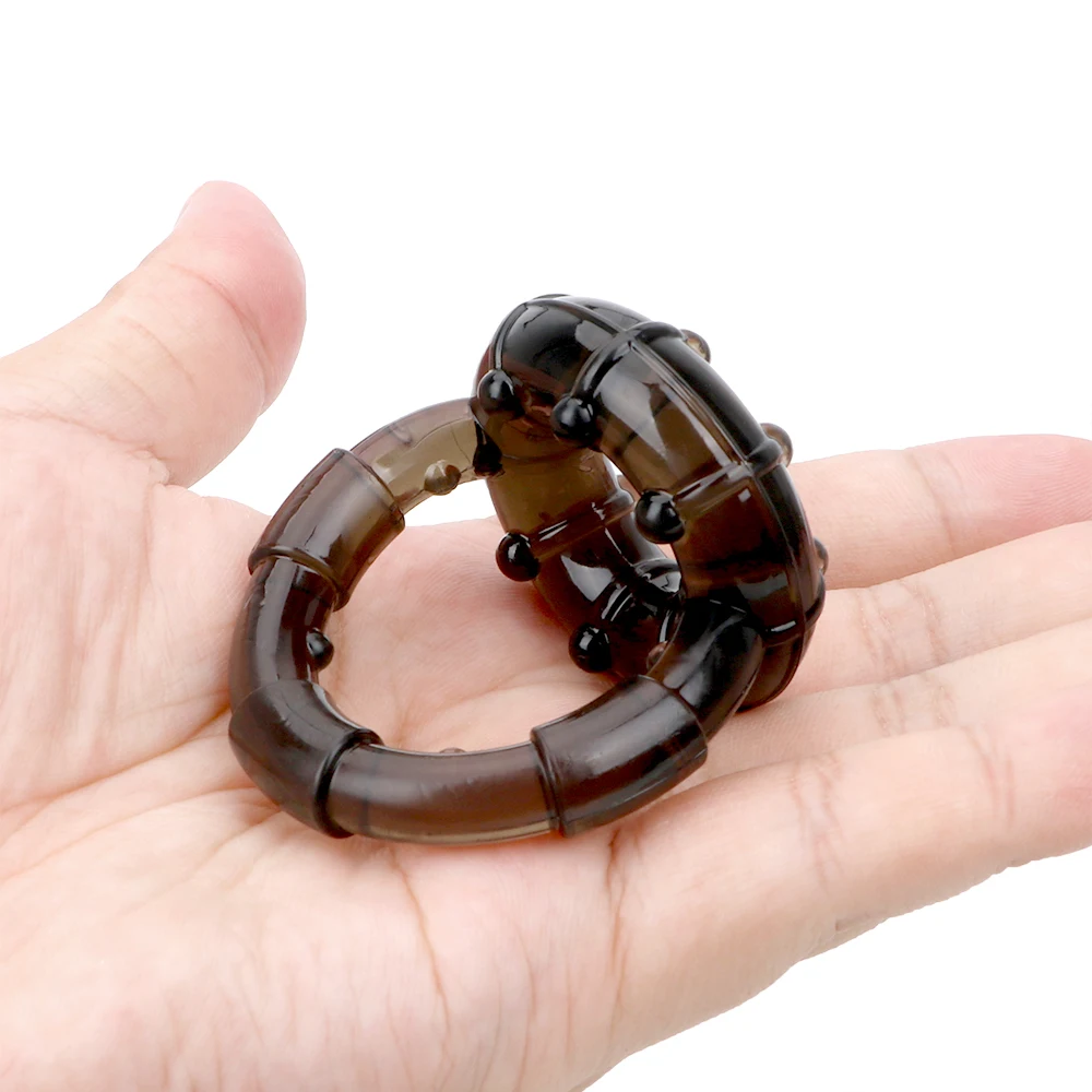 2 стиля эластичное кольцо для пениса Мошонка Кольцо мужское целомудрие