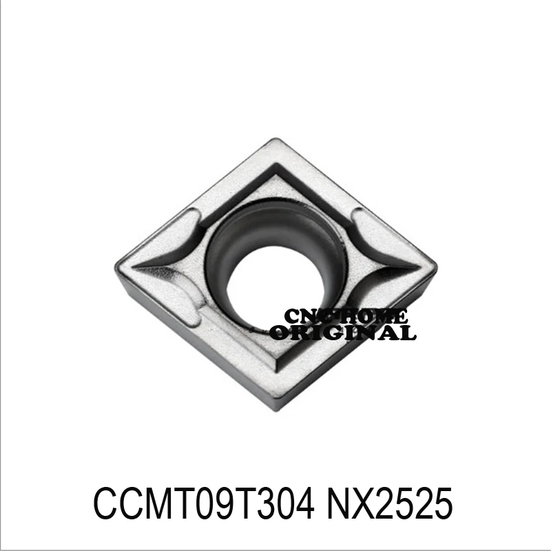 Оригинальный CCMT09T302 CCMT09T304 CCMT09T308 NX2525 CCMT09T3 02 04 08 CCMT карбидные вставки токарный