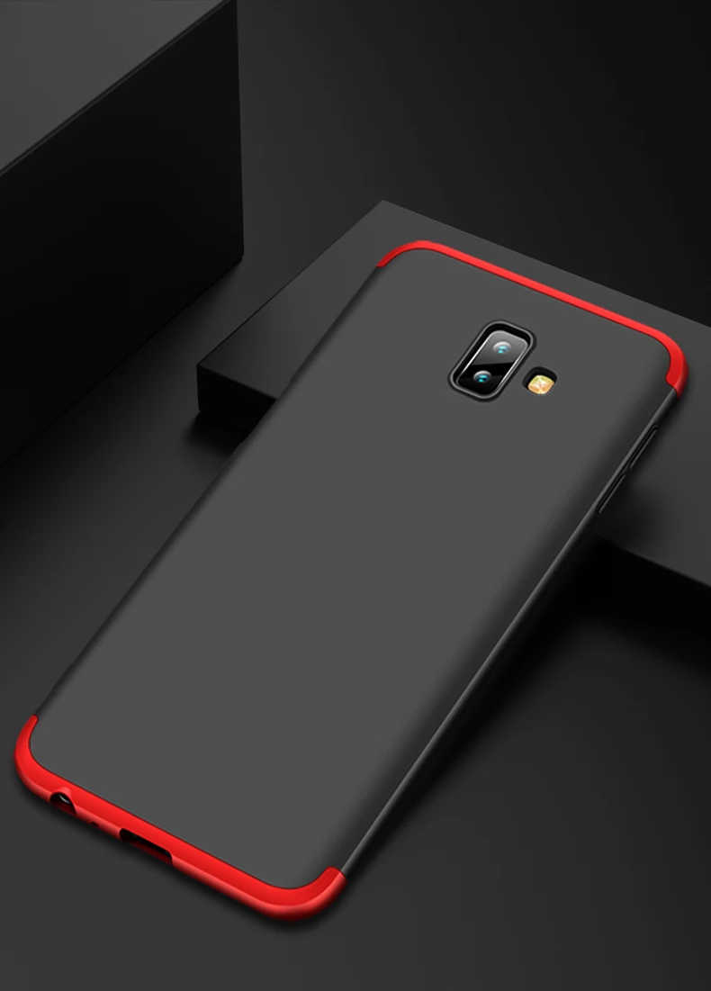 Для samsung Galaxy J6 Plus чехол для J6 Prime 360 полная защита+ ультра тонкий защитный чехол для телефона J610F SM-J610F J610 Coque