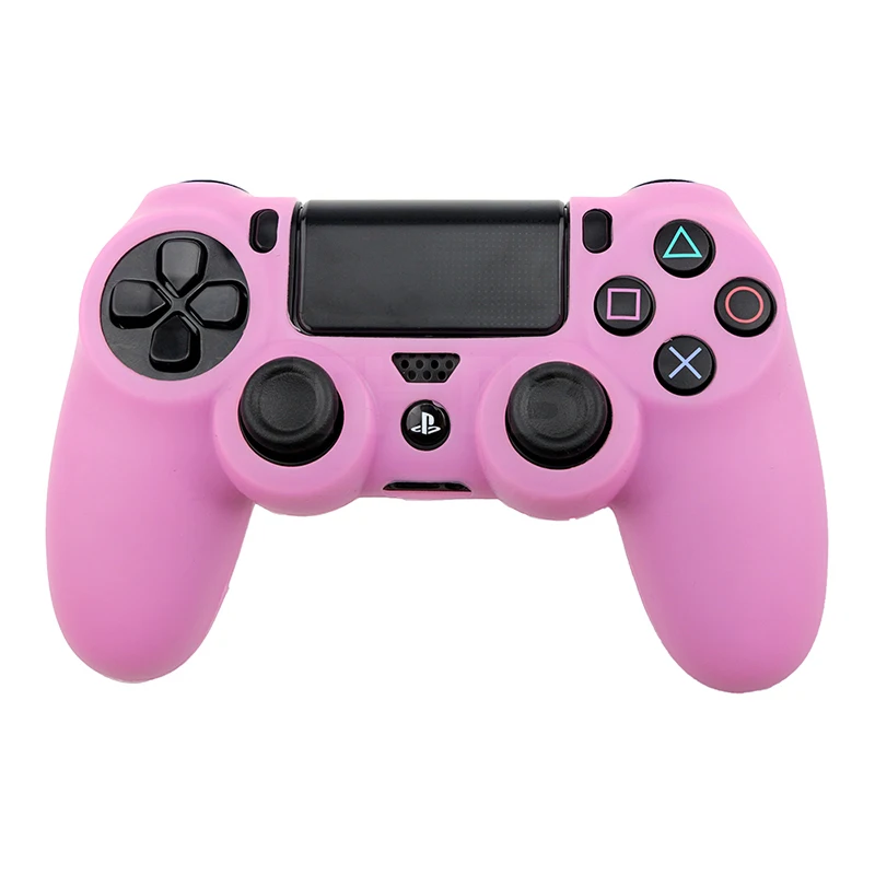 Оптовая дешевая цена розовый мягкий силиконовый чехол для Playstation PS4 игровой