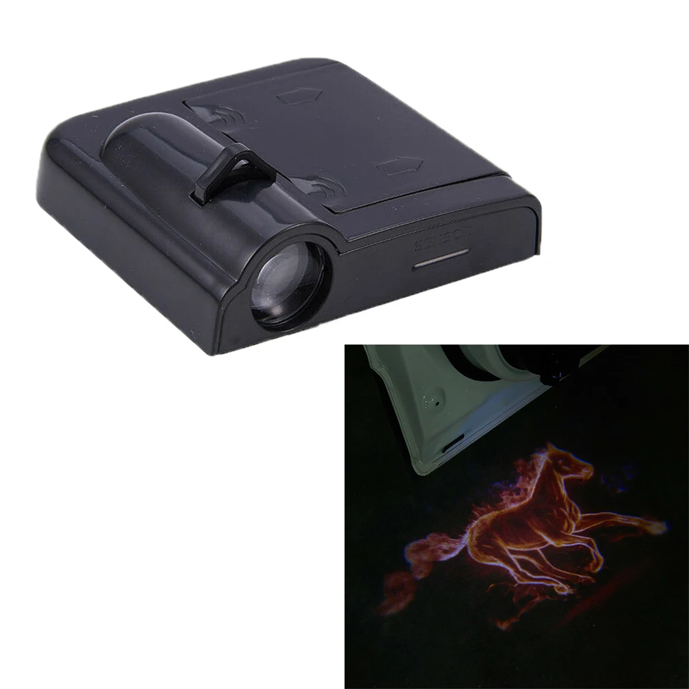 1 шт. магнитный беспроводной светодиодный лазерный проектор для дверей