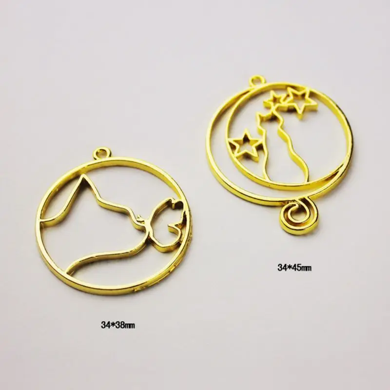 7 шт./компл. УФ-отверждаемая эпоксидная смола ажурная металлическая граница