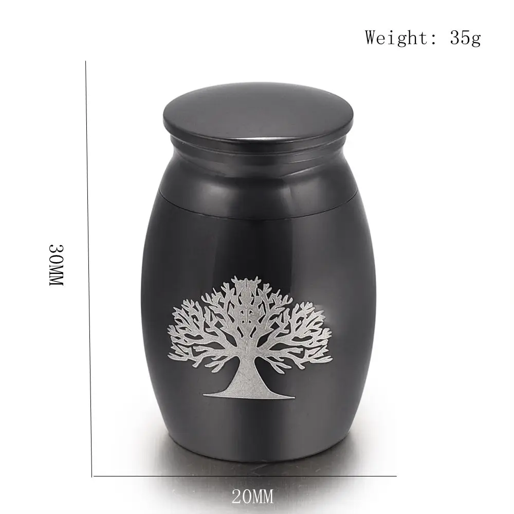 

Cheap 316L Stainless Steel Cremation Jar for Animal/ Human Ashes Container - Funeral Urn Hold Pet Dog/ Cat Ash Memorial Jewelry