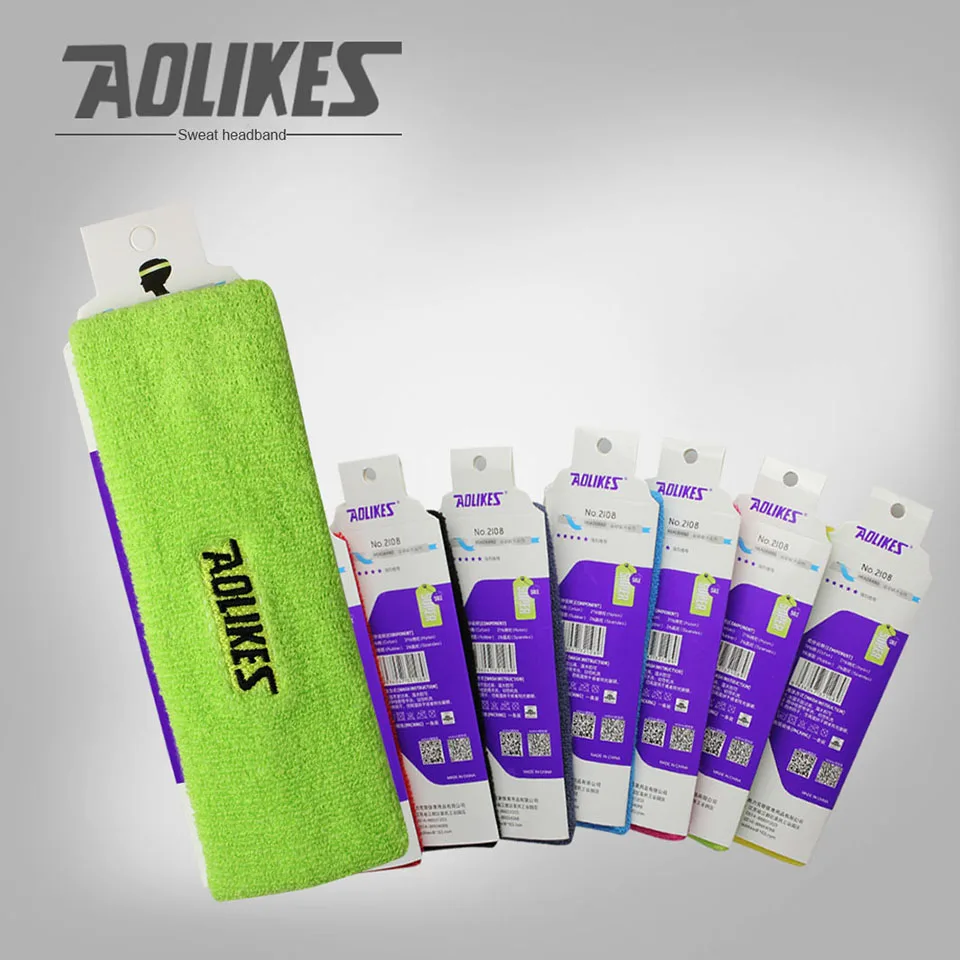 AOLIKES 1 шт. хлопок спортивная баскетбольная повязка на голову для женщин лента
