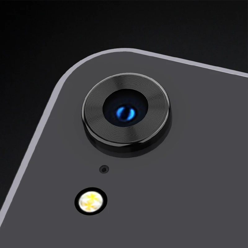SIANCS Роскошный Металлический объектив для iphone XR защитное кольцо камеры защита