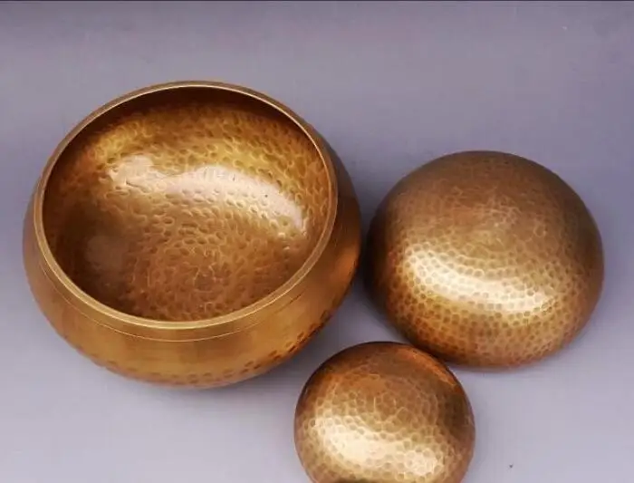 MXP+++827 Pure copper large size hollowed out Kowloon fumigation incense Buddhist artifact Nepalese Handmade Brass | Дом и сад