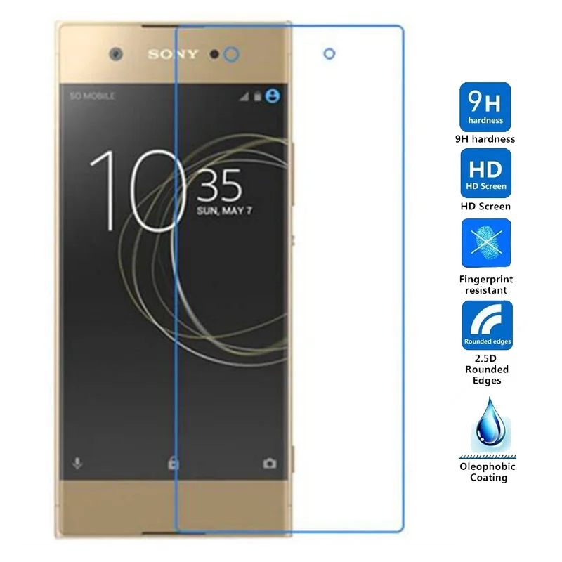 Для Sony Xperia XA1 защита экрана закаленное стекло для G3112 G3116 пленка защитный чехол