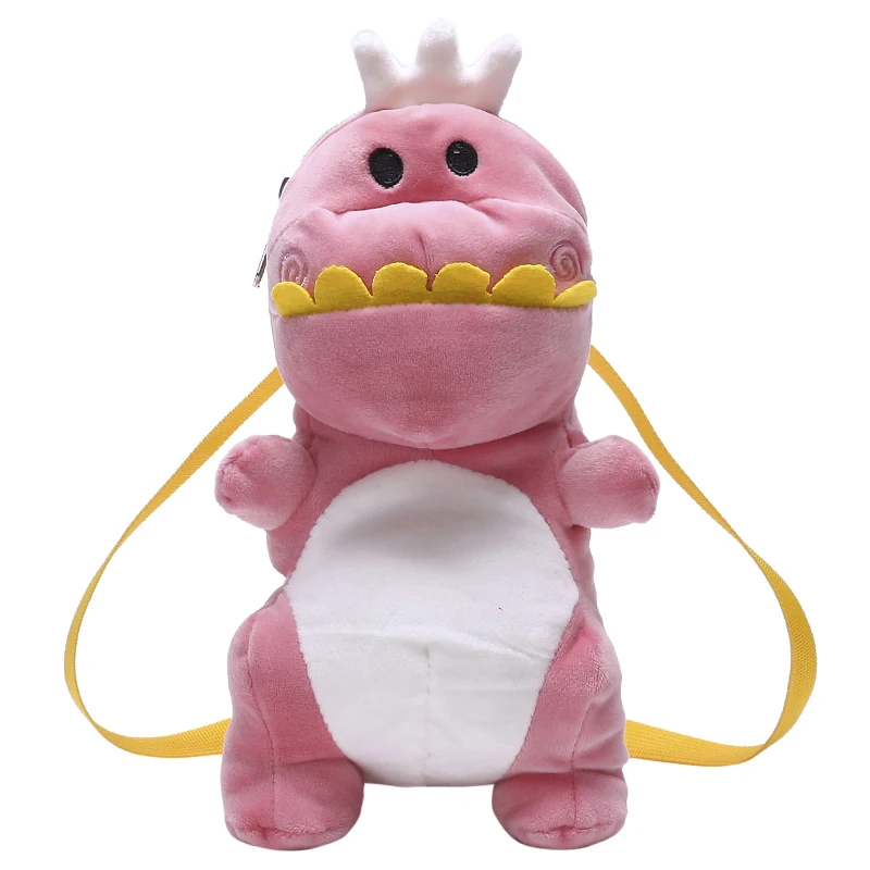 Сумка в форме милого динозавра в стиле новой моды 2019 года, плюшевая, для девочки, лучший подарок для друзей.