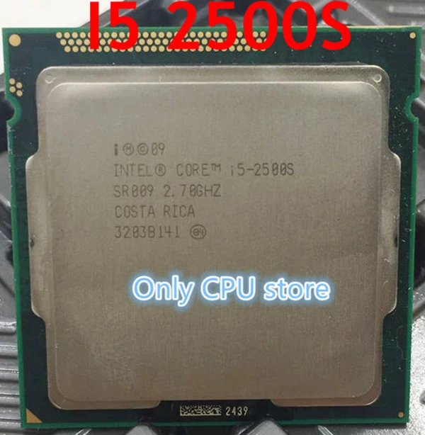 Бесплатная доставка оригинальный процессор для lntel I5 2500s четырехъядерный 2 7 ГГц L3