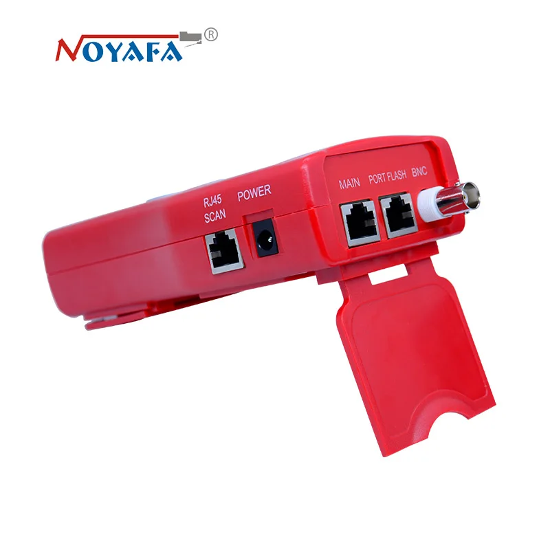 Unique Network monitoring cable tester LCD NF-308 Wire Fault Locator LAN Network Coacial BNC USB RJ45  RJ11 red color NF_308