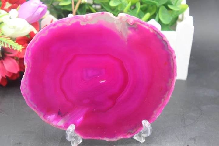 148 грамм кварцевого хрустального агата подставка под чашку предметы интерьера