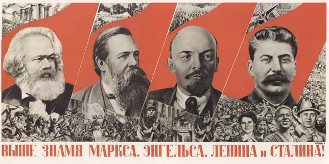 Классические настенные стикеры в стиле Маркса Энгеля Ленина Сталина|wall sticker|vintage