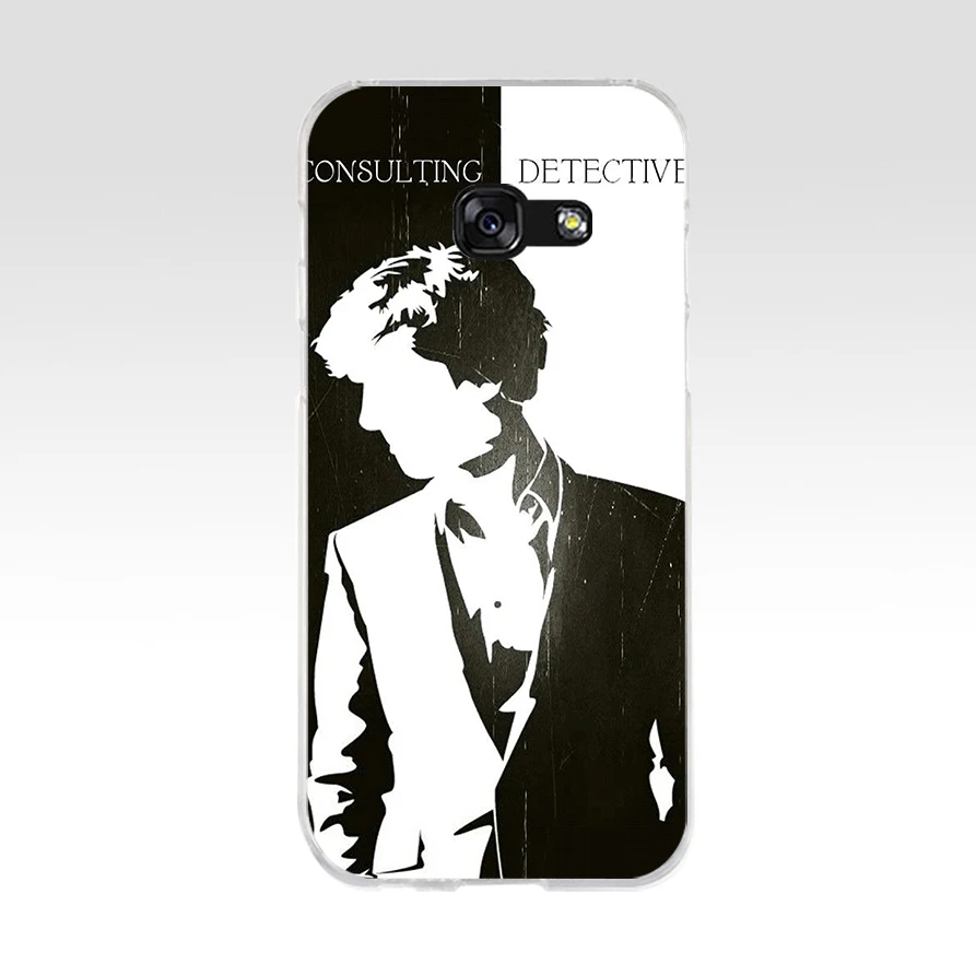 153AQ sherlock holmes Soft Silicone Tpu Cover phone Case for Samsung galaxy a3 a5 2016 2017 a6 A8 2018 | Мобильные телефоны и