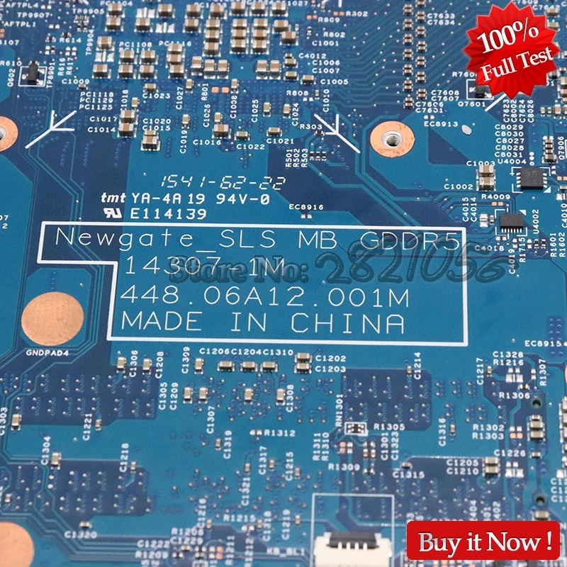 NOKOTION NBG6T11003 NB.G6T11.003 448.06A12.001M для Acer aspire Женская материнская плата ноутбука GTX960M SR2FP |