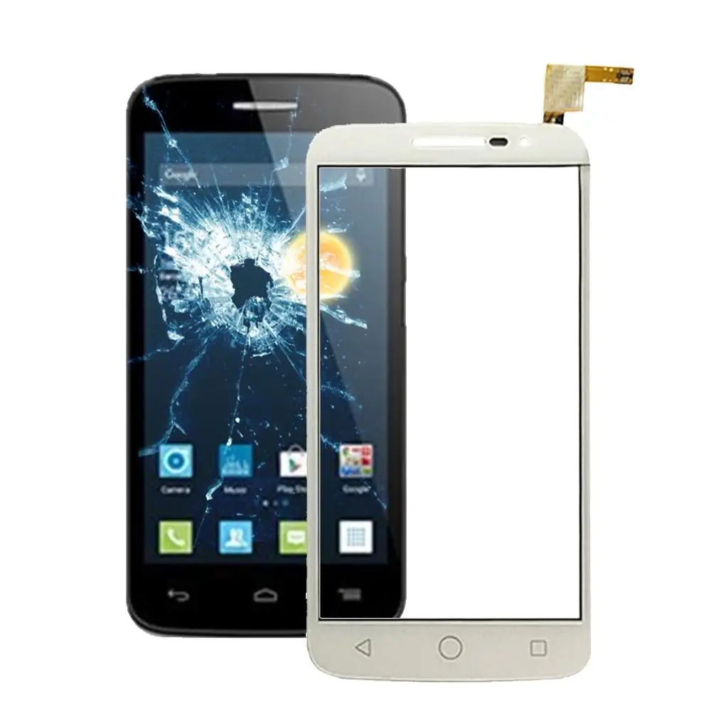 Сенсорная панель для Alcatel One Touch Pop 2 / OT7044 сенсорный экран дигитайзер объектив