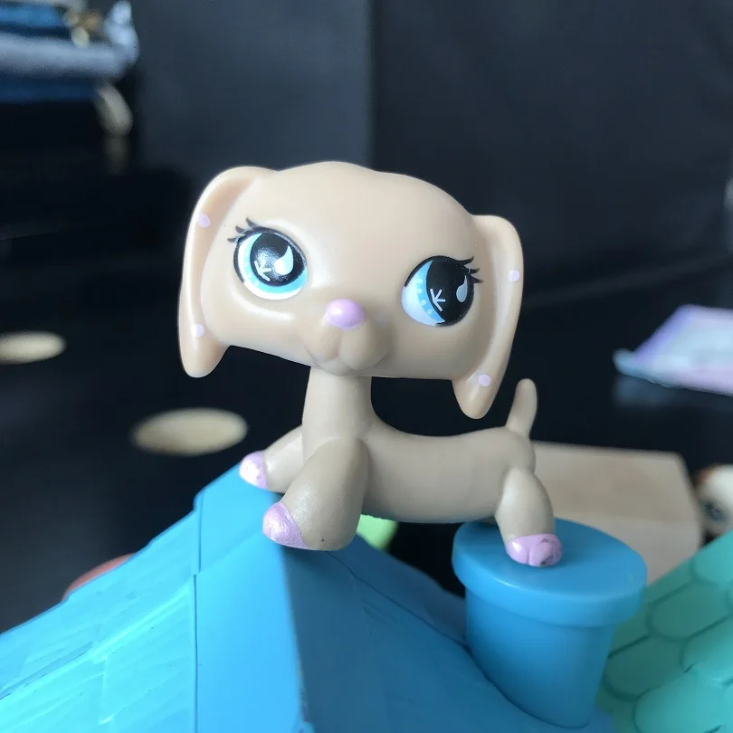 Игрушка редкая Pet Shop собаки породы такса 12 стилей Выбор щенка коллекция игрушка