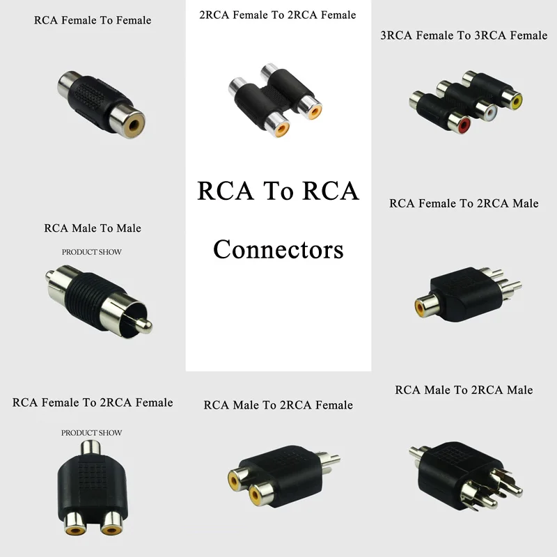 Удлинительный кабель Переходник RCA папа мама 6 шт.|rca to rca|rca toto rca |