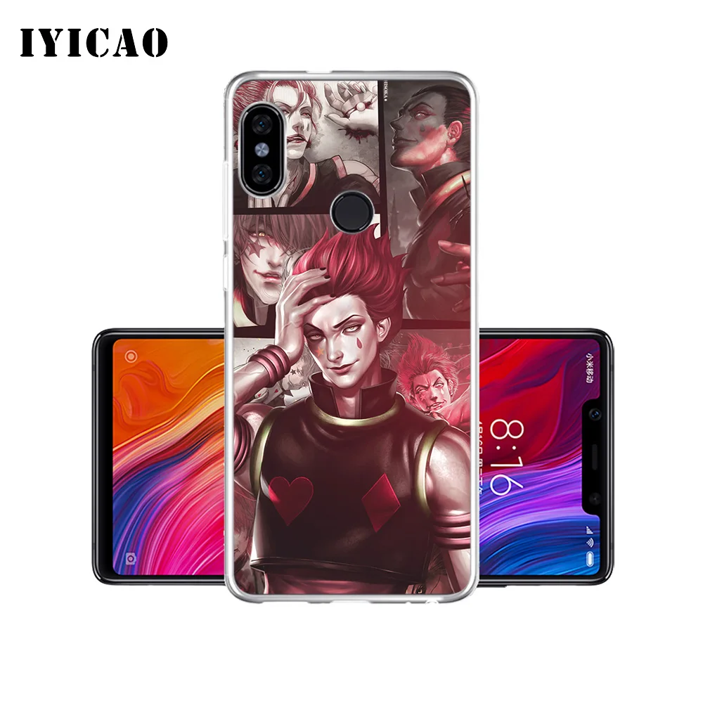 Мягкий силиконовый чехол IYICAO Hisoka hunter x Для Xiaomi Mi 9 8 SE 6 A1 A2 Lite F1 MIX2S MIX3 из