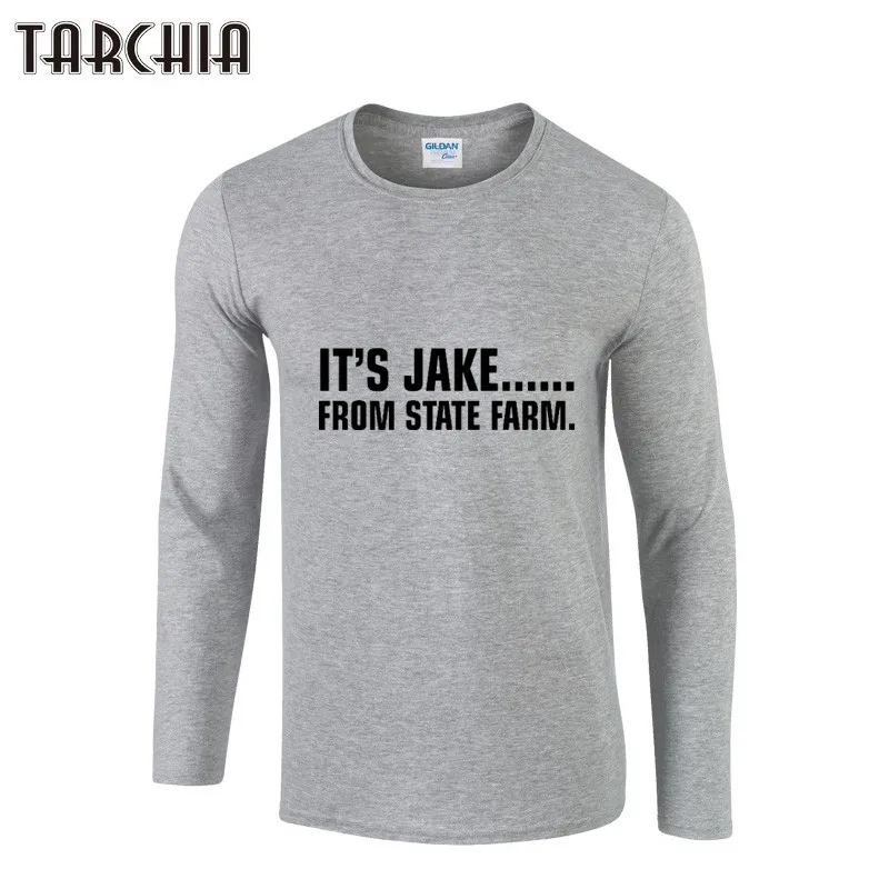 TARCHIA Man Футболка it JAKE от STATE FARM футболка с круглым вырезом и длинными рукавами