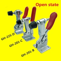 27kg 90kg 230kg stainless steel anti slip u shape toggle clamp holding capacity push pull toggle clamp vertical horizontal type