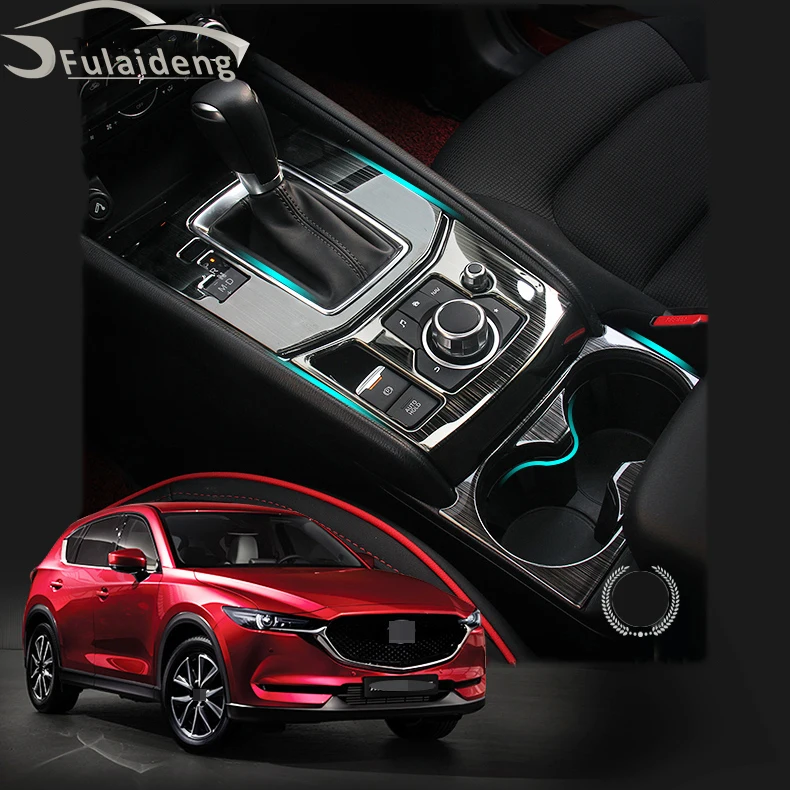 Автомобильные аксессуары подходят для Mazda CX-5 CX5 2017-2018 из нержавеющей стали