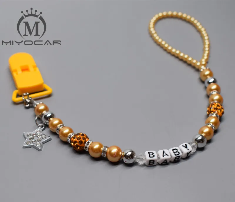 Персонализированное-любое имя блестящий золотой Роскошный горный хрусталь