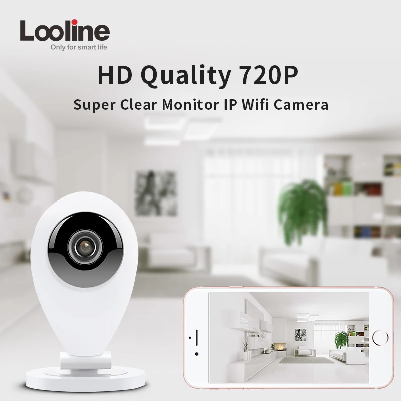 Wifi камера панорамная рыбий глаз 3D VR видеонаблюдение мини CCTV безопасности Looline