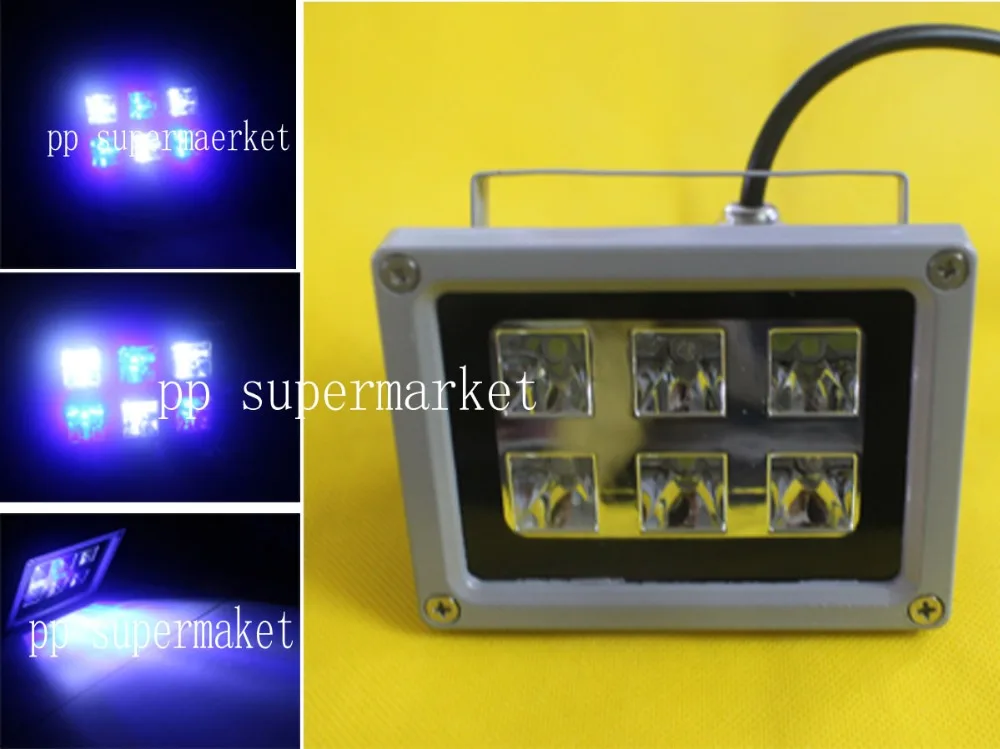 18 Вт белый + синий светодиодный прожектор высокой мощности для аквариума|power led|power