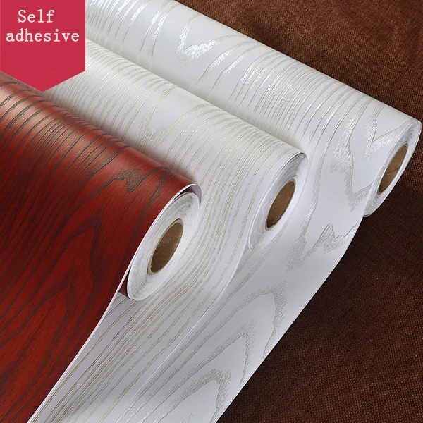 

3D Embossed Wood Textured Decals Sticker