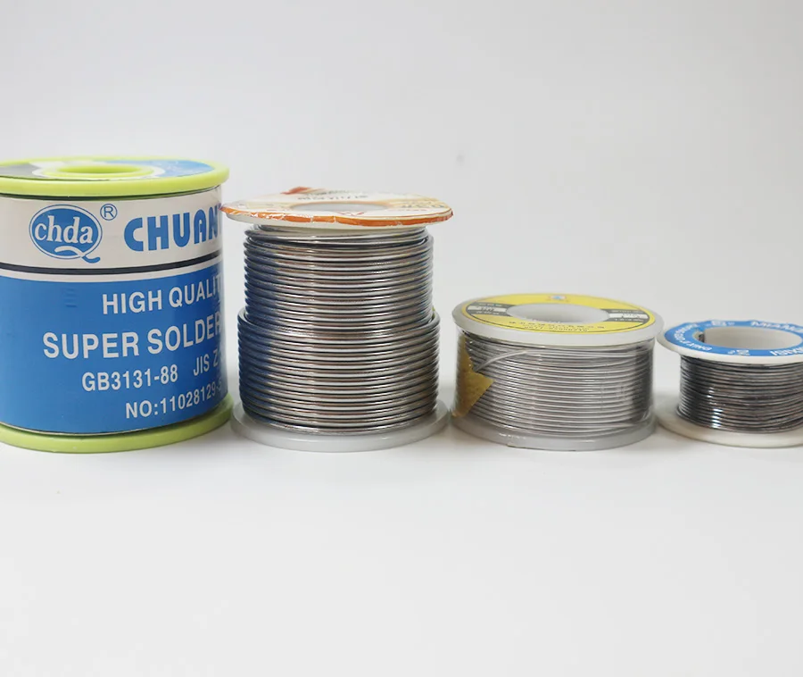 

2018 freeshipping 1 Roll 0.8-2.0mm Tin Lead Tin Wire Melt Rosin Core Solder stick Soldering Wire for breadboard
