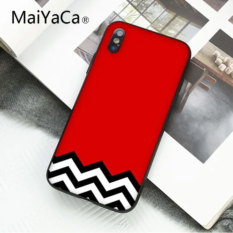 MaiYaCa Твин Пикс огонь ходить со мной чехол для телефона для iphone 11 Pro 11Pro Max 8 7 6 6S Plus X XS MAX 5 5S SE XR