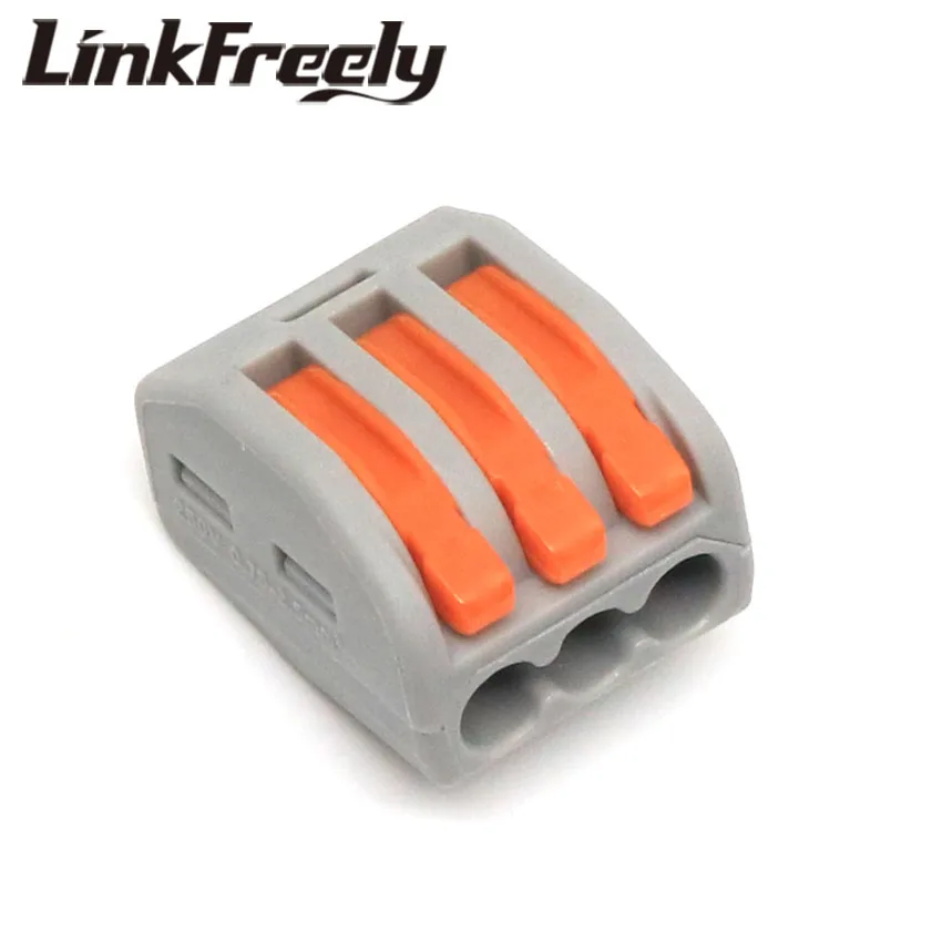 PCT 213 100 шт. быстрый провод соединитель tempinator Lug 32A 400V 0 08 2 5/4 мм ^ пружинный фастон