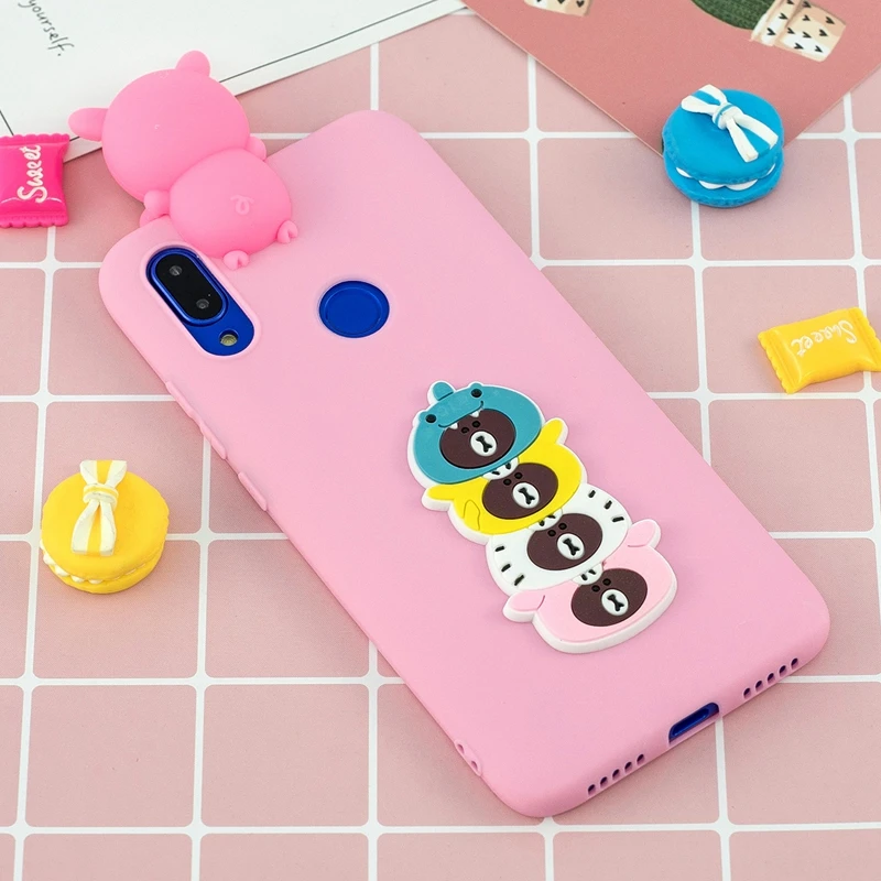 Чехол с изображением единорога для Xiaomi Redmi Note 7, чехол-игрушка, силиконовый чехол для Xiaomi Redmi 7A 8A 8 Redmi Note 8, чехол Note 8 K20 Pro