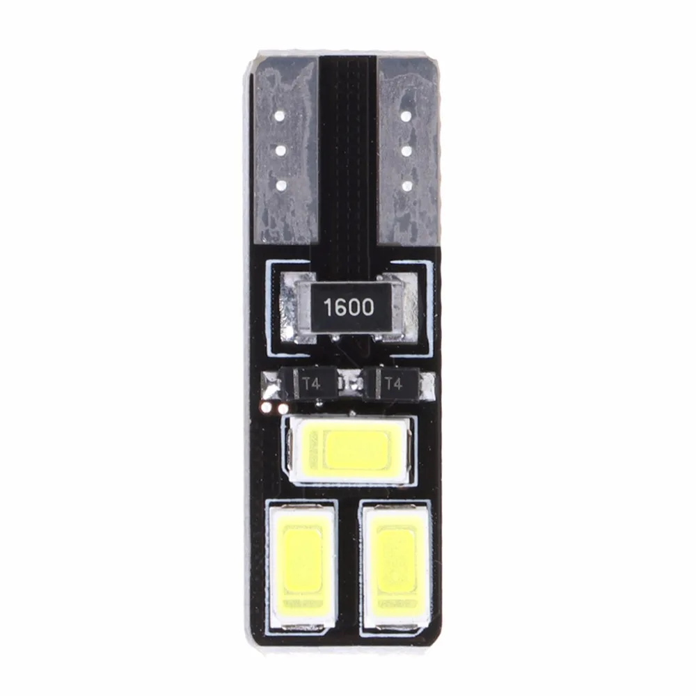 10 x T10 5630 6SMD W5W Автомобильный светодиодный CANBUS без ошибок светильник лампа