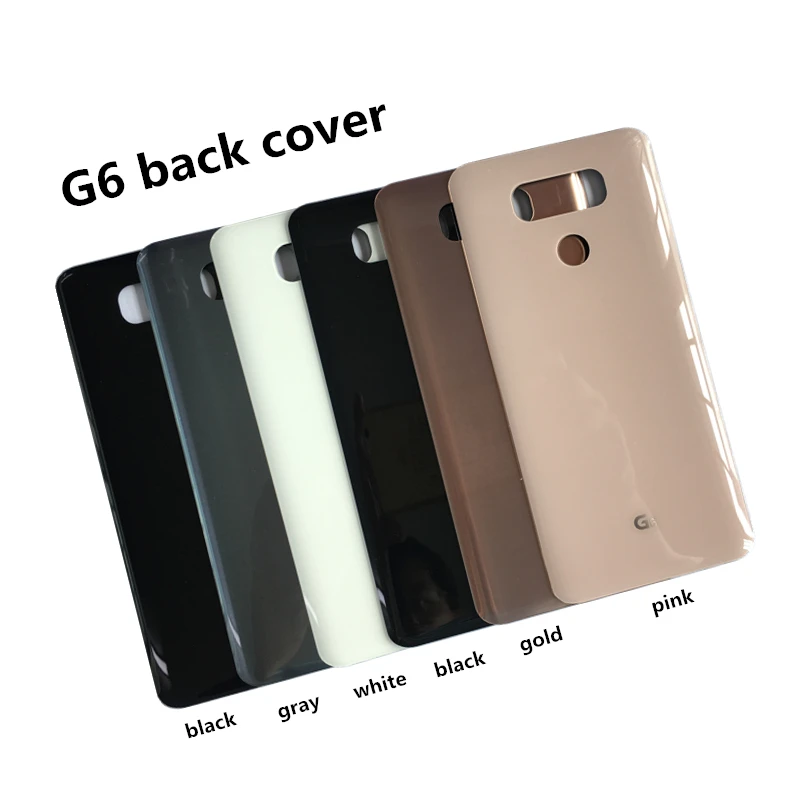 Задняя крышка для Lg g6 батареи LS993 US997 VS998 H870 H871 H872 H873 задняя дверь стекло с клейкой