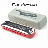 easttop diatonic harmonica 10 holes c key blues mouth organ musical instrument harp toy children kids beginners gifts