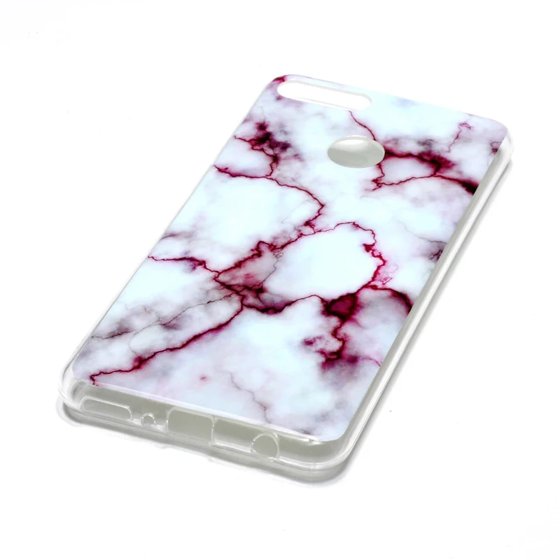 Luxury Mandala Marble Cell Phone Soft TPU Silicone Case Cover Shell for Huawei Y5 2017 Y9 2018 Y7 PRIME Enjoy 6S 7S Honor 7C 7X |