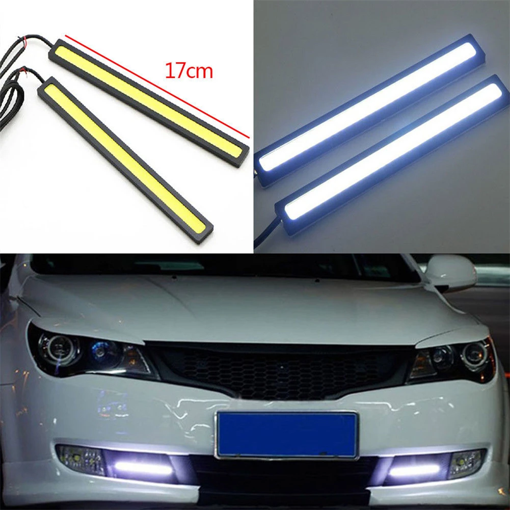 6 шт 12V Водонепроницаемый Белый DRL Светодиодные ленты огни панелей для кемпинга
