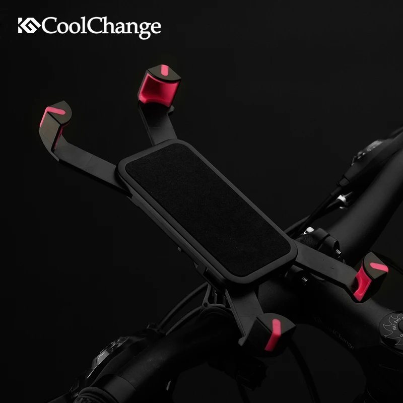 CoolChange вращающийся велосипедный держатель для телефона спорта на открытом