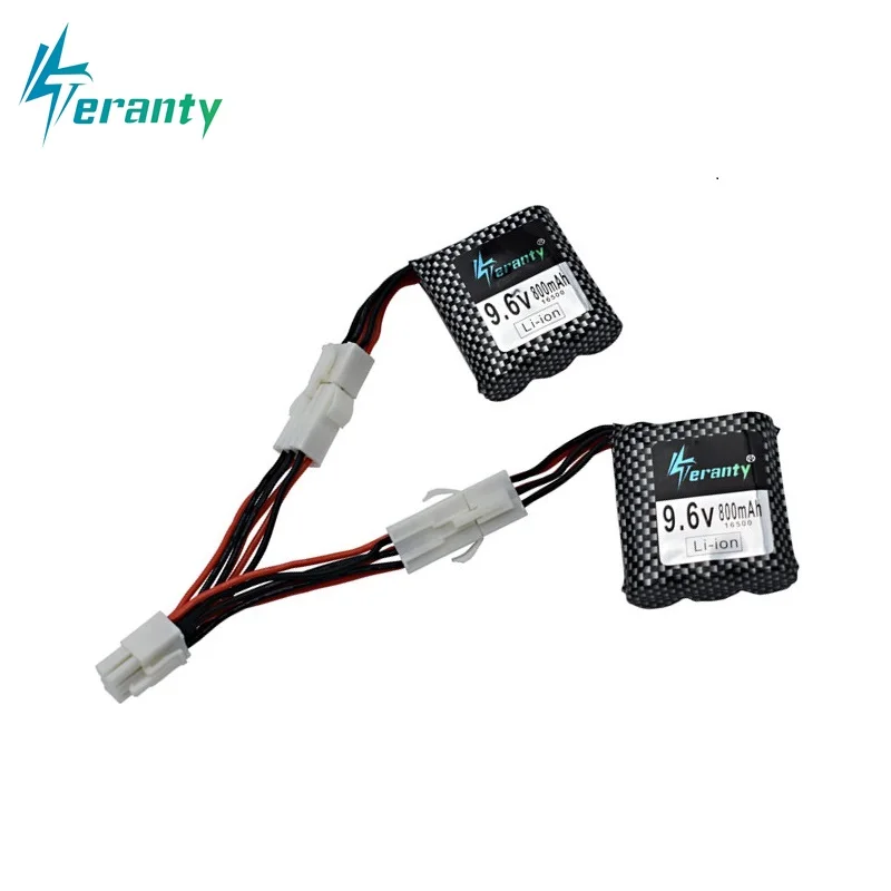 Оригинальная батарея 9 6 V 800mAh литий-ионная для 9115 9116 S911 S912 Высокая мощность RC